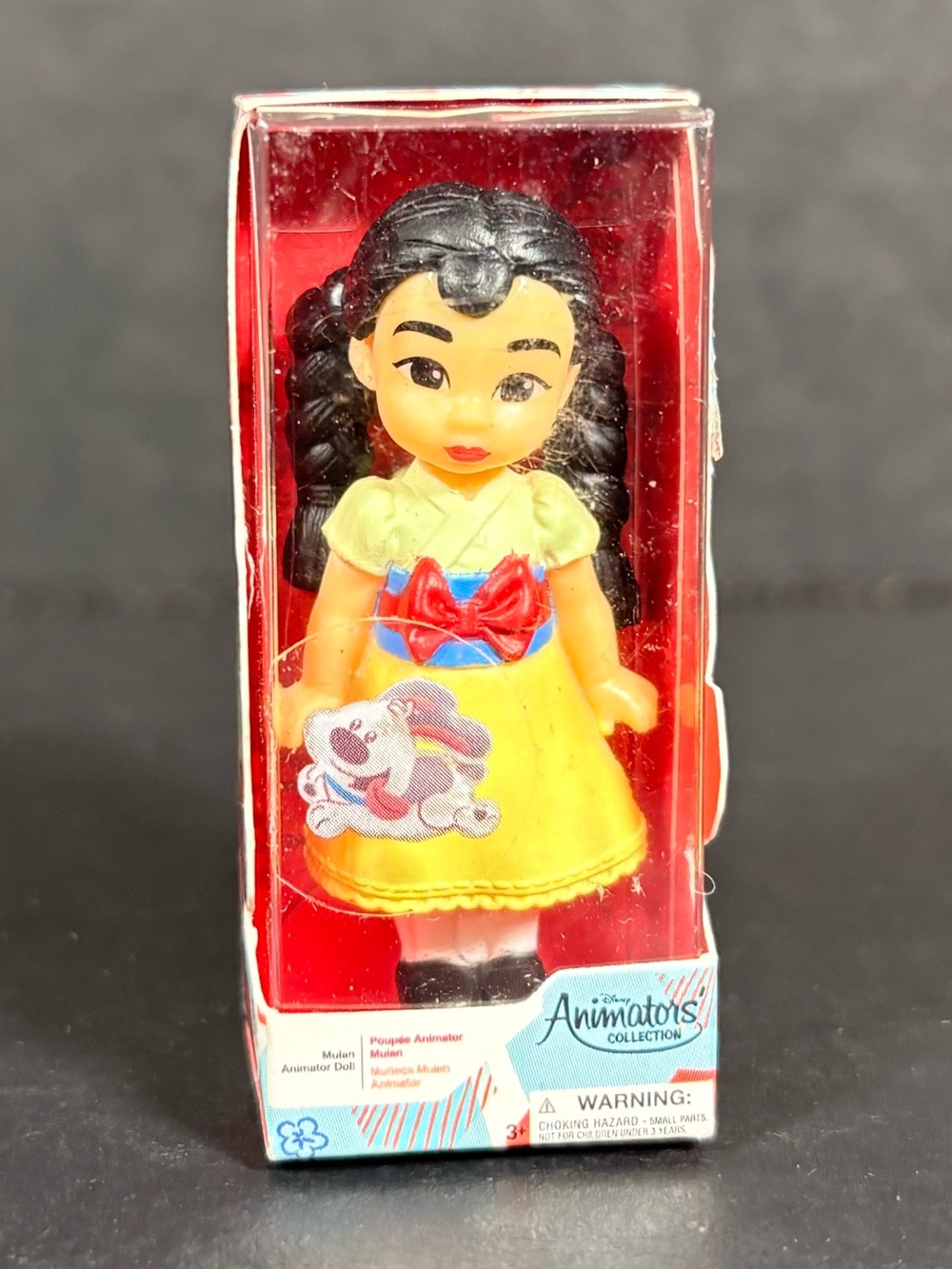 Disney Animators’ Collection Princess Jasmine 5” Mini Doll Aladdin NIB Boxed